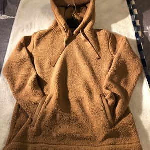 Abercrombie & Fitch Sherpa fleece hoodie